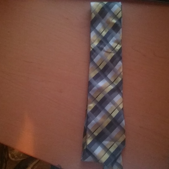 Alexander Julian Colors Mens Neck Tie Long GRAY - Picture 2 of 4